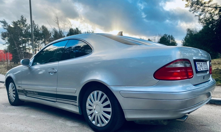 Mercedes-Benz CLK cena 12000 przebieg: 263147, rok produkcji 2000 z Gdańsk małe 7